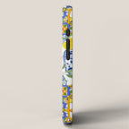 Summer, citrus ,Mediterranean style ,flowers,lemon fruit pattern  iPhone Case Gallery Image 2