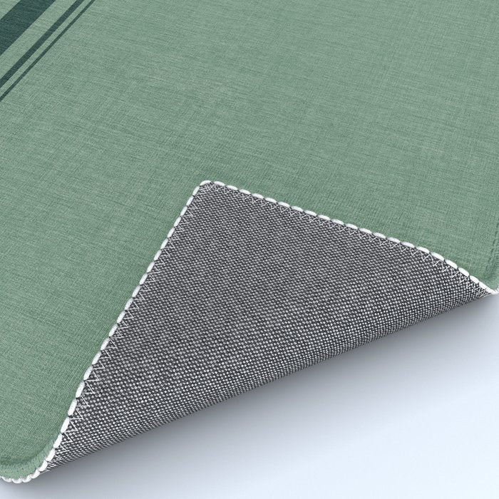 Minimal Plaid in Green Rug Gallery Image 4