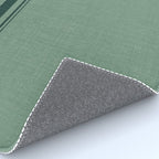 Minimal Plaid in Green Rug Gallery Image 4