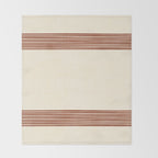 Band in Rust Throw Blanket Gallery Image 2