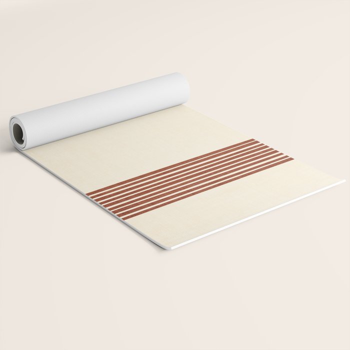 Band in Rust Yoga Mat Gallery Image 2