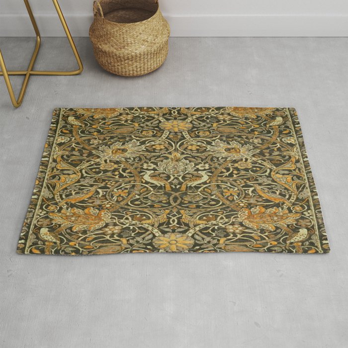 William Morris Bullerswood pattern,No.3, Rug Gallery Image 1