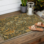 William Morris Bullerswood pattern,No.3, Outdoor Rug Gallery Image 2