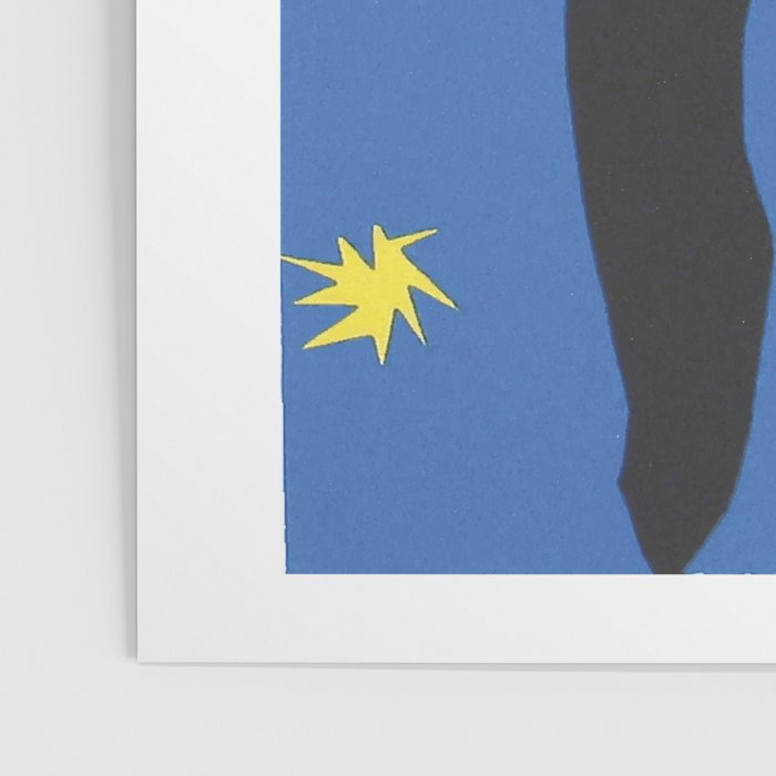 Henri Matisse, Icarus (Icare) from Jazz Collection, 1947, Artwork, Men, Women, Youth Poster Gallery Image 3