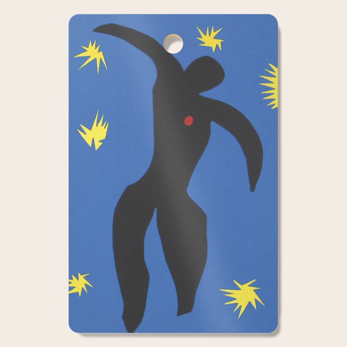 Henri Matisse, Icarus (Icare) from Jazz Collection, 1947, Artwork, Men, Women, Youth Cutting Board Gallery Image 1