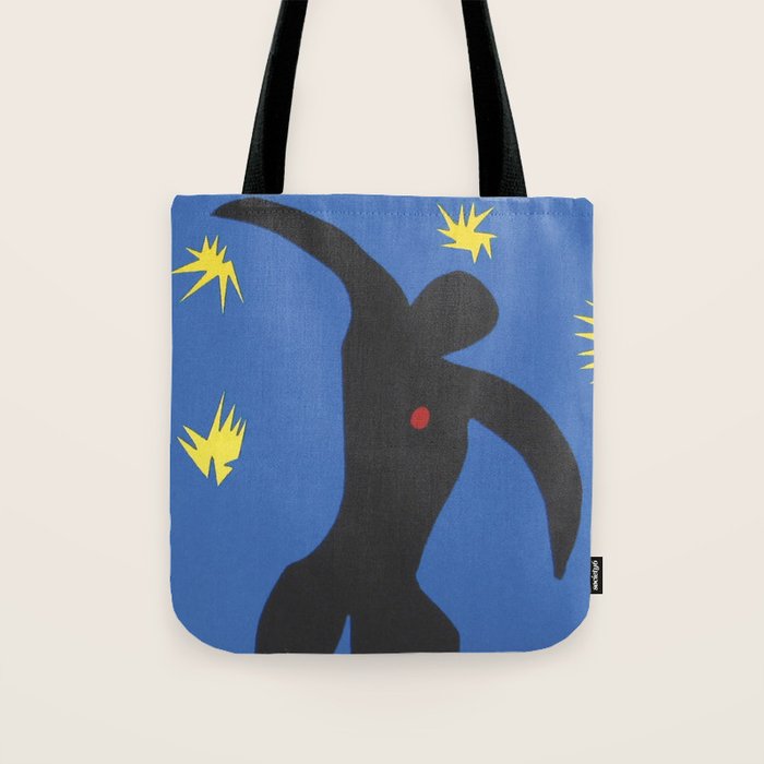 Henri Matisse, Icarus (Icare) from Jazz Collection, 1947, Artwork, Men, Women, Youth Tote Bag Gallery Image 1