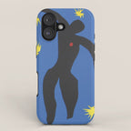 Henri Matisse, Icarus (Icare) from Jazz Collection, 1947, Artwork, Men, Women, Youth iPhone Case Gallery Image 1