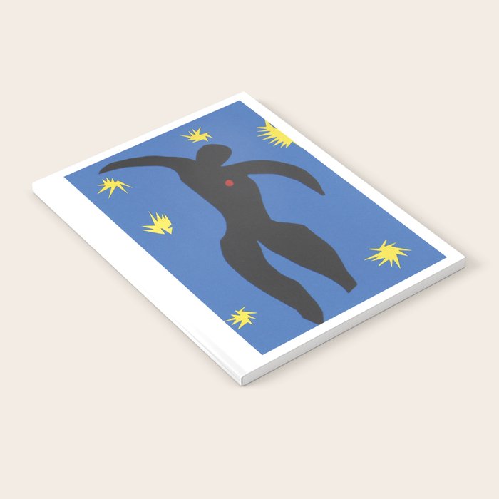 Henri Matisse, Icarus (Icare) from Jazz Collection, 1947, Artwork, Men, Women, Youth Notebook Gallery Image 1