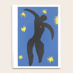 Henri Matisse, Icarus (Icare) from Jazz Collection, 1947, Artwork, Men, Women, Youth Notebook Gallery Image 4