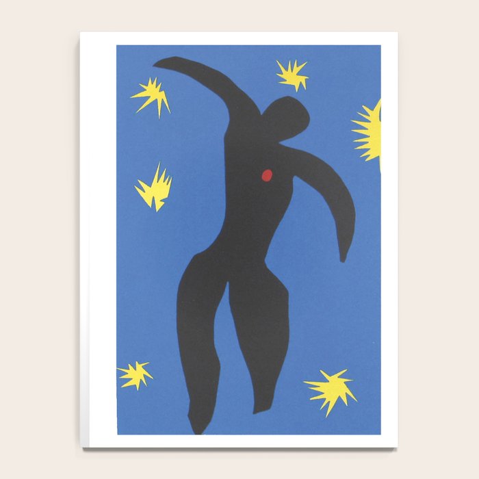 Henri Matisse, Icarus (Icare) from Jazz Collection, 1947, Artwork, Men, Women, Youth Notebook Gallery Image 4