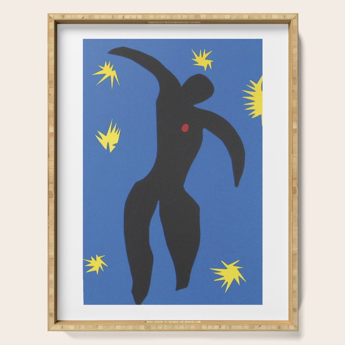 Henri Matisse, Icarus (Icare) from Jazz Collection, 1947, Artwork, Men, Women, Youth Serving Tray Gallery Image 1