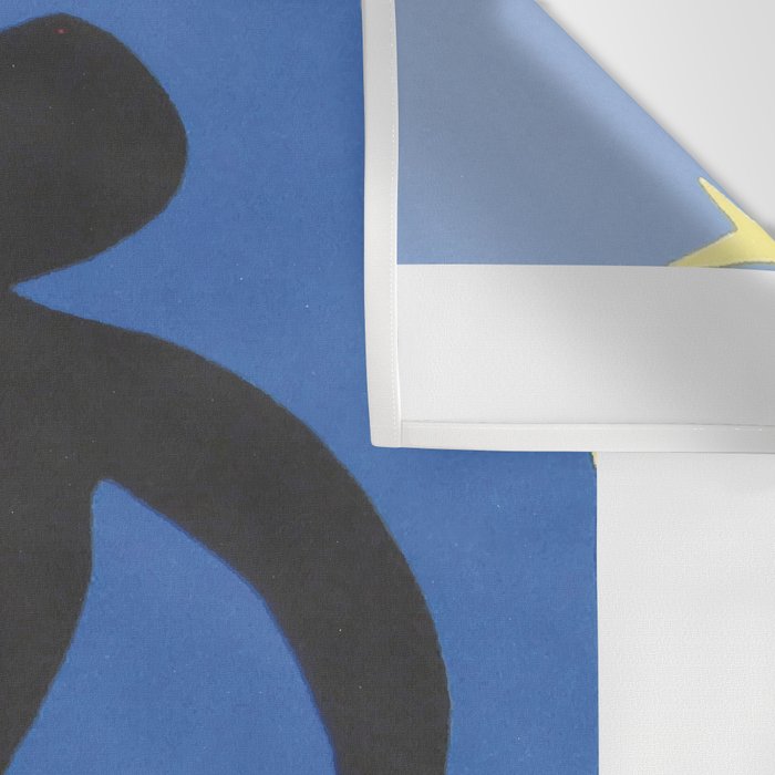 Henri Matisse, Icarus (Icare) from Jazz Collection, 1947, Artwork, Men, Women, Youth Wall Tapestry Gallery Image 3