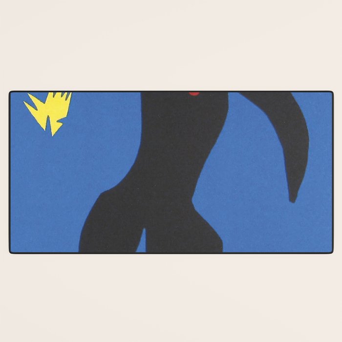 Henri Matisse, Icarus (Icare) from Jazz Collection, 1947, Artwork, Men, Women, Youth Desk Mat Gallery Image 3