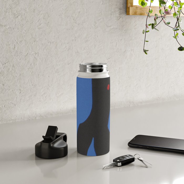 Henri Matisse, Icarus (Icare) from Jazz Collection, 1947, Artwork, Men, Women, Youth Water Bottle Gallery Image 4