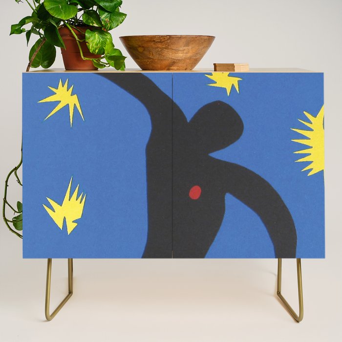 Henri Matisse, Icarus (Icare) from Jazz Collection, 1947, Artwork, Men, Women, Youth Credenza Gallery Image 1
