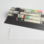 VHS Stack Wrapping Paper Gallery Image 2