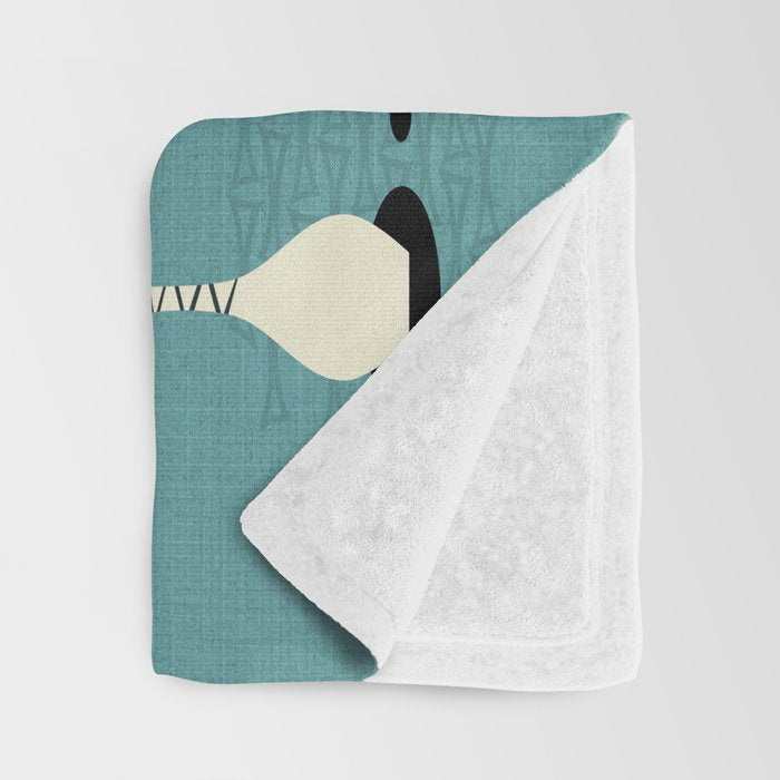 Mid Century Kitty Mischief - ©studioxtine Throw Blanket Gallery Image 3