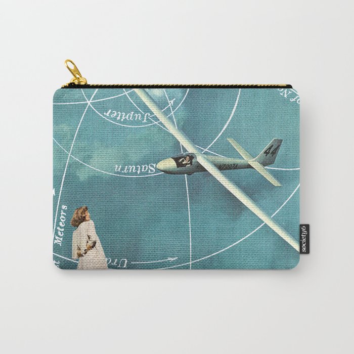 Longing (to travel again) Carry All Pouch Gallery Image 1