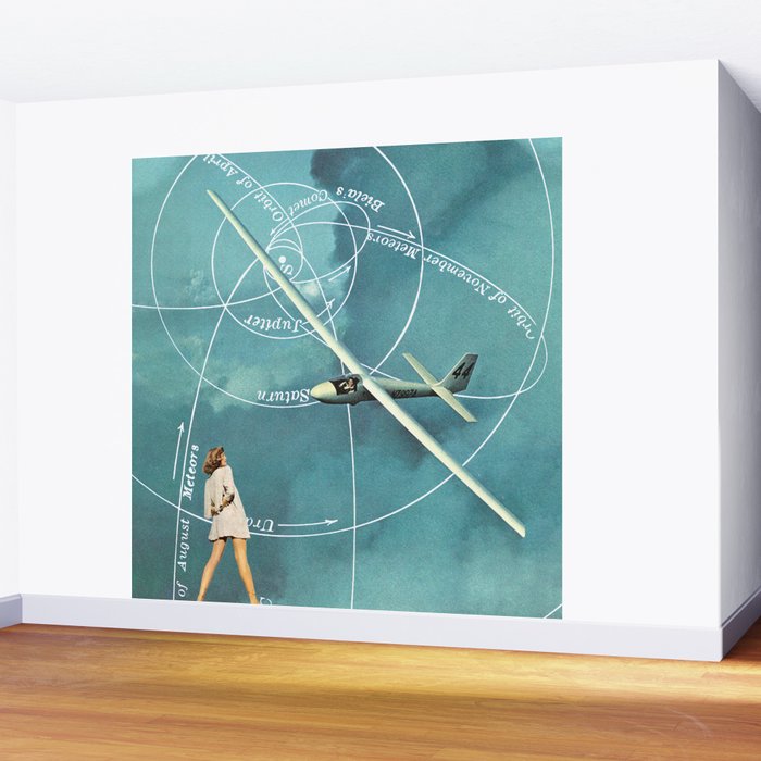 Longing (to travel again) Wall Mural Gallery Image 2