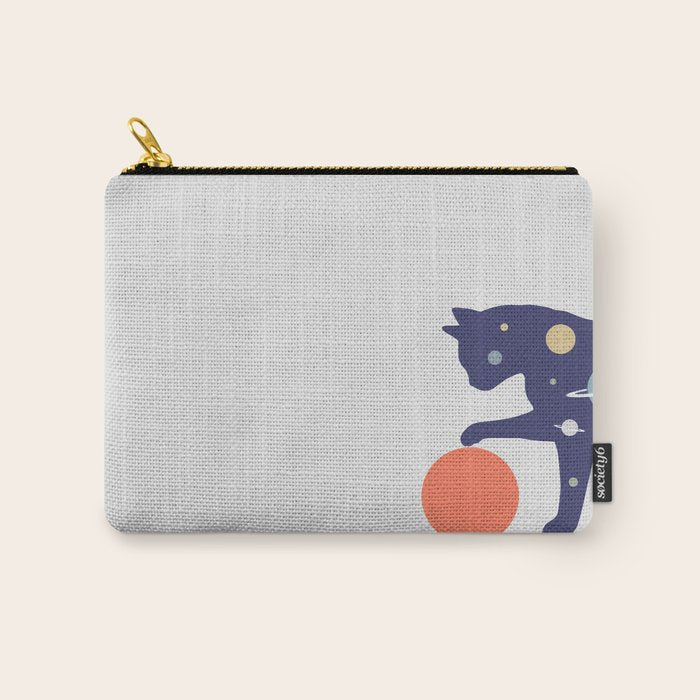 Cat Landscape 51 Carry All Pouch Gallery Image 1