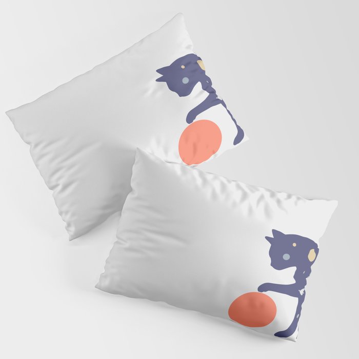Cat Landscape 51 Pillow Sham Gallery Image 1