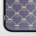Bows & Ribbons Pattern XXXIII Neutral Lavender Purple Laptop Sleeve Gallery Image 3