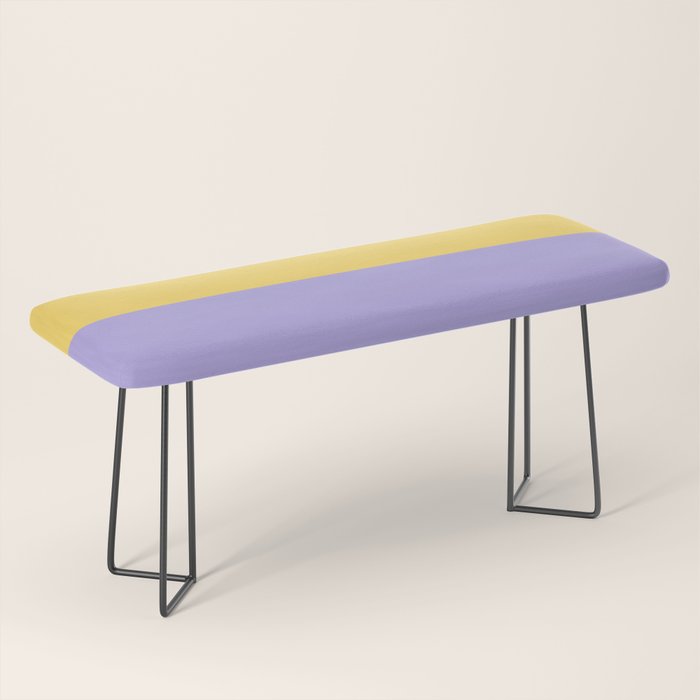 Color Block Abstract XIII Bench Gallery Image 1