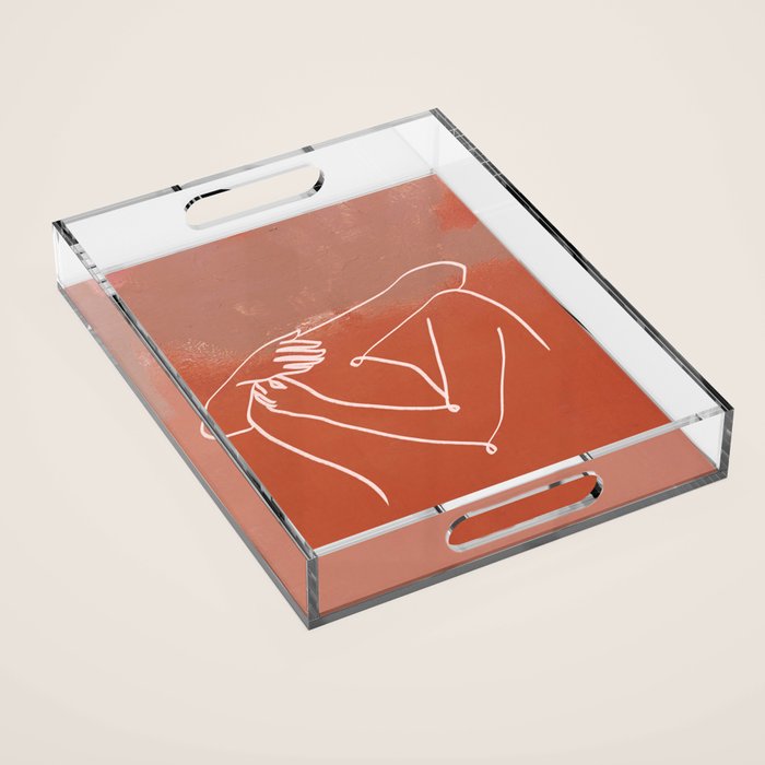 The Embrace Acrylic Tray Gallery Image 1