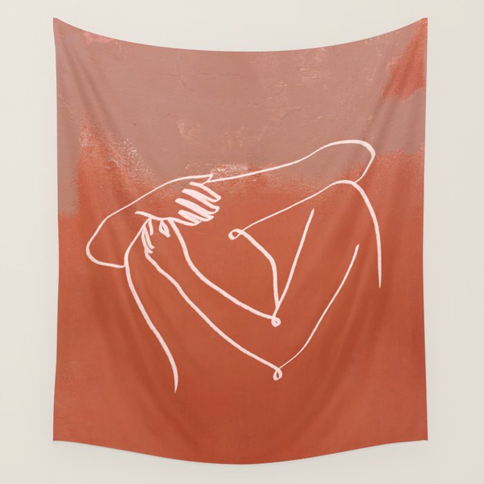 The Embrace Wall Tapestry Gallery Image 1