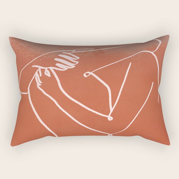The Embrace Rectangular Pillow Gallery Image 2