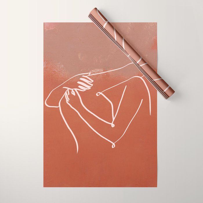 The Embrace Wrapping Paper Gallery Image 1
