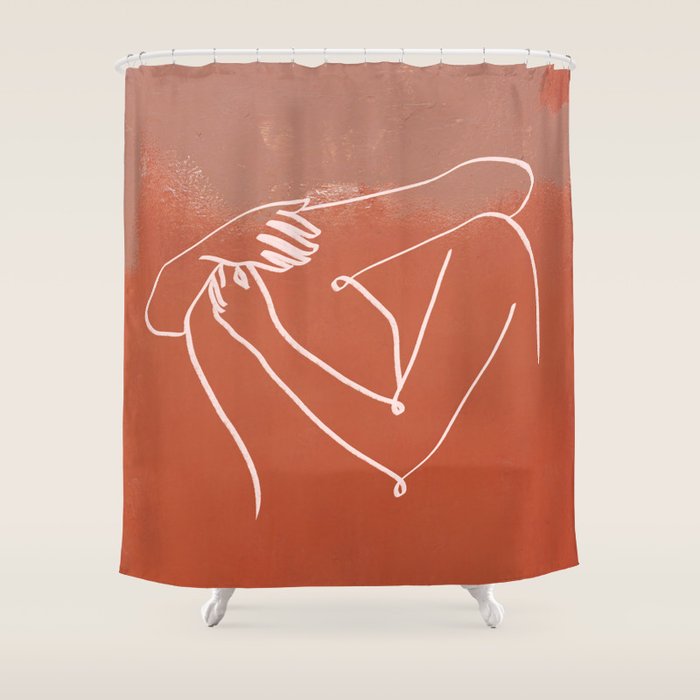 The Embrace Shower Curtain Gallery Image 1