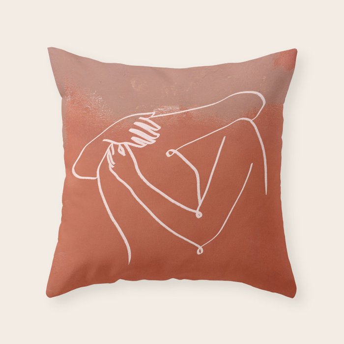 The Embrace Throw Pillow Gallery Image 6