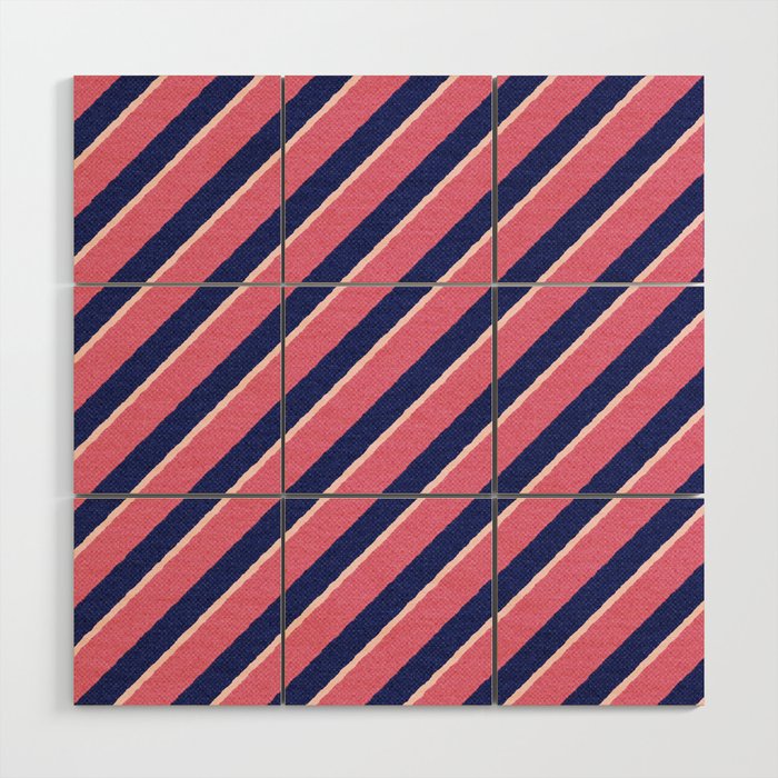 STRIPES - 003 - a Wood Wall Art Gallery Image 1