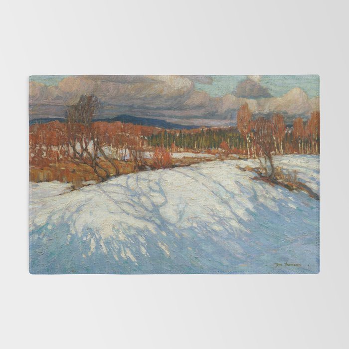 Tom Thomson In Algonquin Park Rug Gallery Image 2