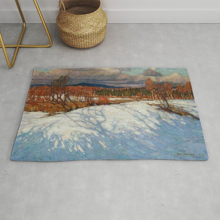 Tom Thomson In Algonquin Park Rug Gallery Image 1