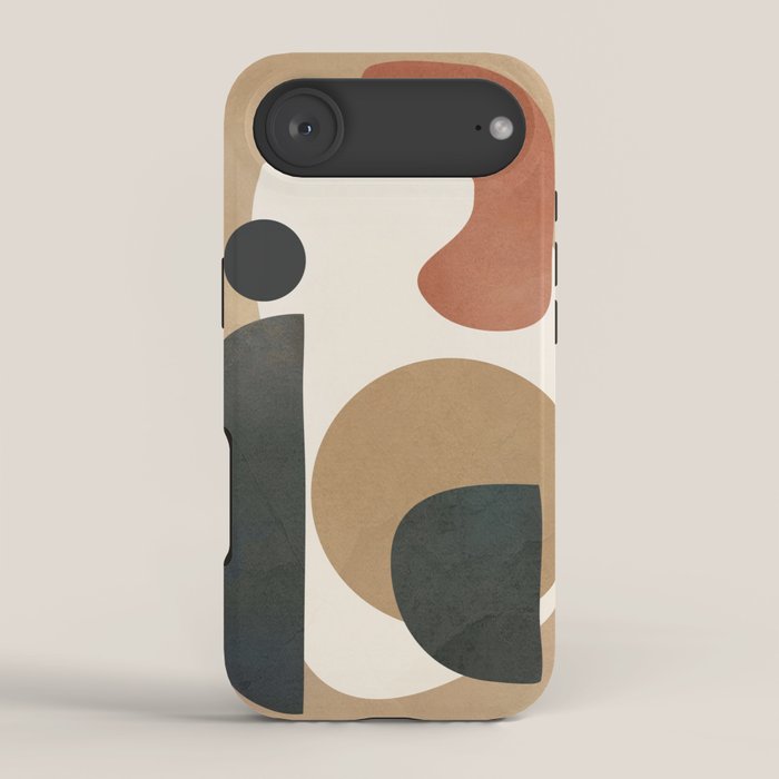 Modern Shapes Design 9 iPhone Case Gallery Image 2