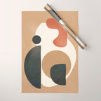 Modern Shapes Design 9 Wrapping Paper Gallery Image 1