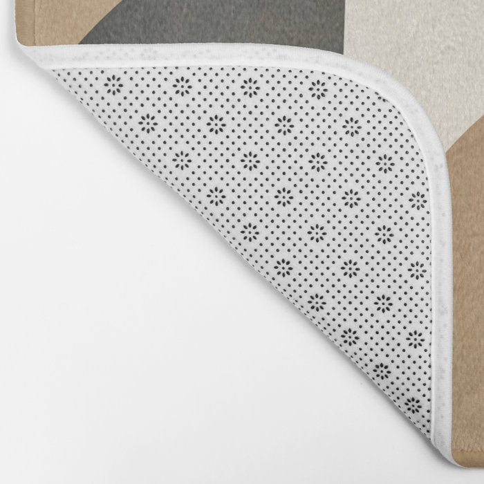 Modern Shapes Design 9 Bath Mat Gallery Image 2