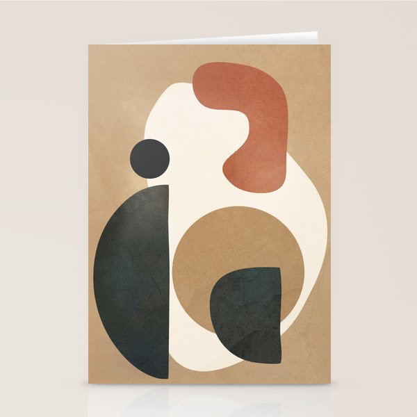 Modern Shapes Design 9 Stationery Card Gallery Image 1