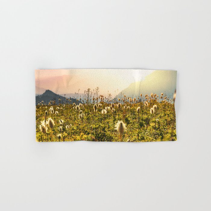 Wildflower Explosion - Mount Rainier National Park Bath Towel Gallery Image 1