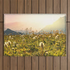 Wildflower Explosion - Mount Rainier National Park Outdoor Rug Gallery Image 1