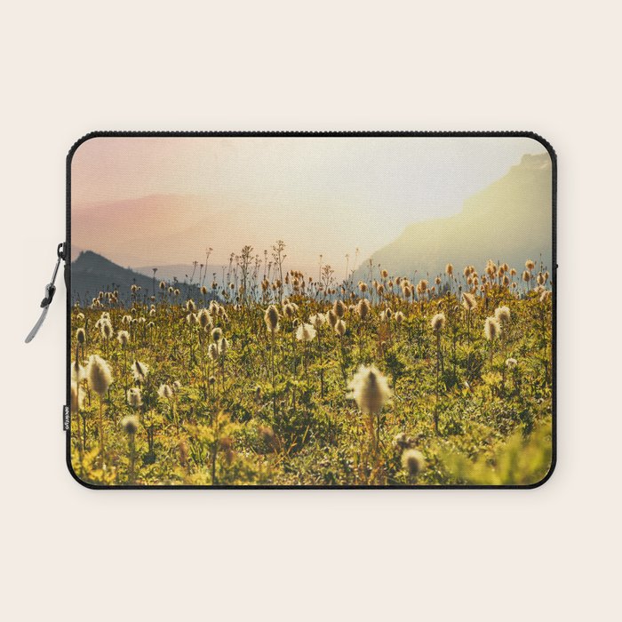 Wildflower Explosion - Mount Rainier National Park Laptop Sleeve Gallery Image 1