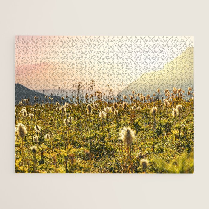 Wildflower Explosion - Mount Rainier National Park Jigsaw Puzzle Gallery Image 2