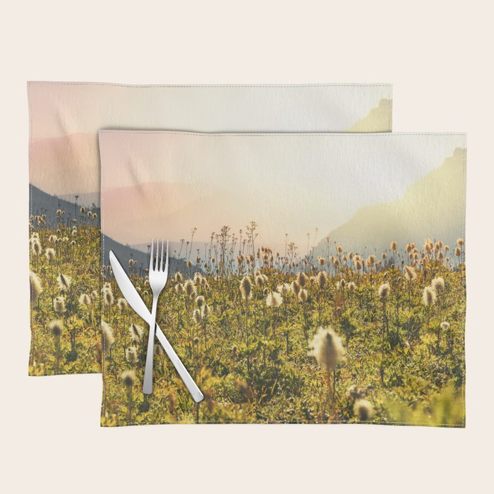 Wildflower Explosion - Mount Rainier National Park Placemat Gallery Image 1