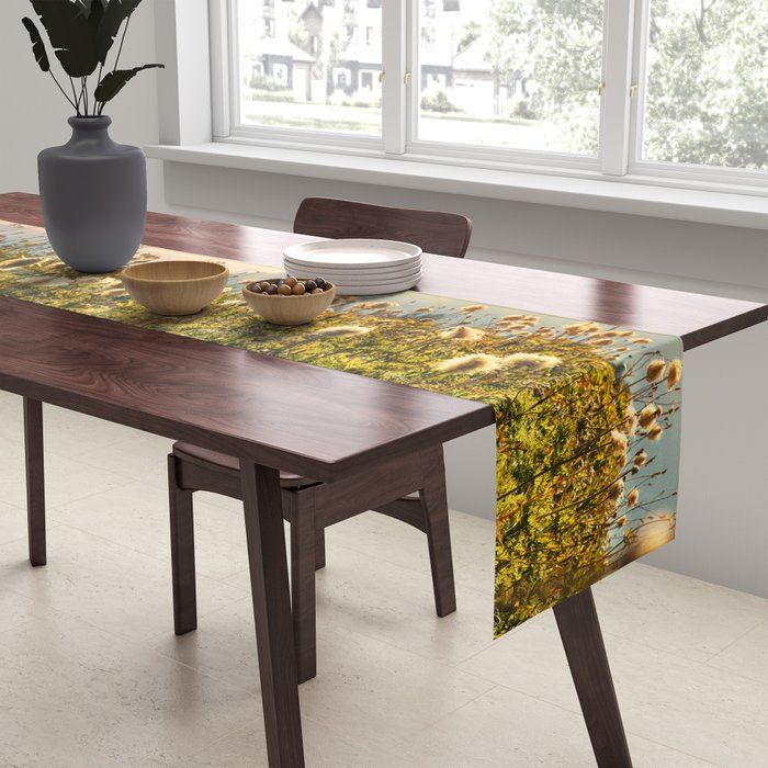 Wildflower Explosion - Mount Rainier National Park Table Runner Gallery Image 2