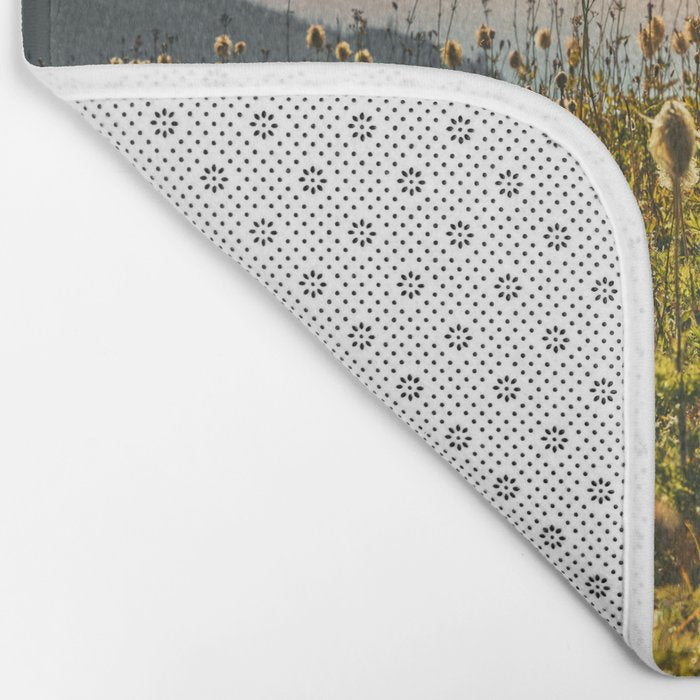 Wildflower Explosion - Mount Rainier National Park Bath Mat Gallery Image 2