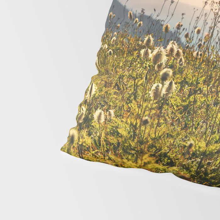 Wildflower Explosion - Mount Rainier National Park Pillow Sham Gallery Image 4
