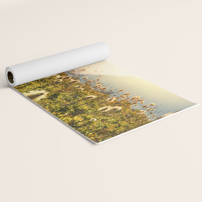 Wildflower Explosion - Mount Rainier National Park Yoga Mat Gallery Image 2
