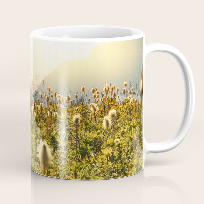 Wildflower Explosion - Mount Rainier National Park Coffee Mug Gallery Image 1